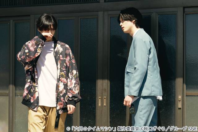 「六月のタイムマシン」主演・志賀李玖が涙でクランクアップ「皆さんと過ごした期間が宝物」