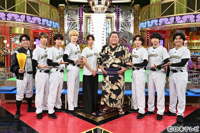 菜々緒がSixTONESと“サイズの晩餐”に挑戦＆大栄翔とのぶつかり稽古に騒然!?