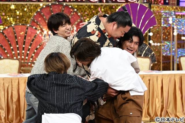 菜々緒がSixTONESと“サイズの晩餐”に挑戦＆大栄翔とのぶつかり稽古に騒然!?