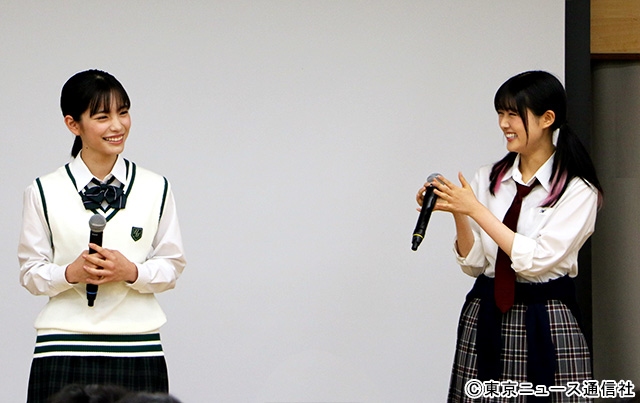 當真あみら高校生のリアルな悩みに共感「ちはやふる－めぐり－」試写会で本音エール