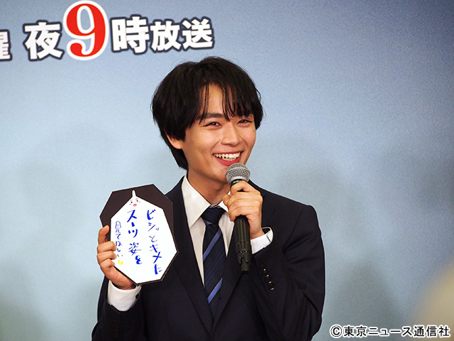 “無表情”役の上川隆也、大西流星と鉄道談義で意気投合!?「能面検事」会見で明らかに