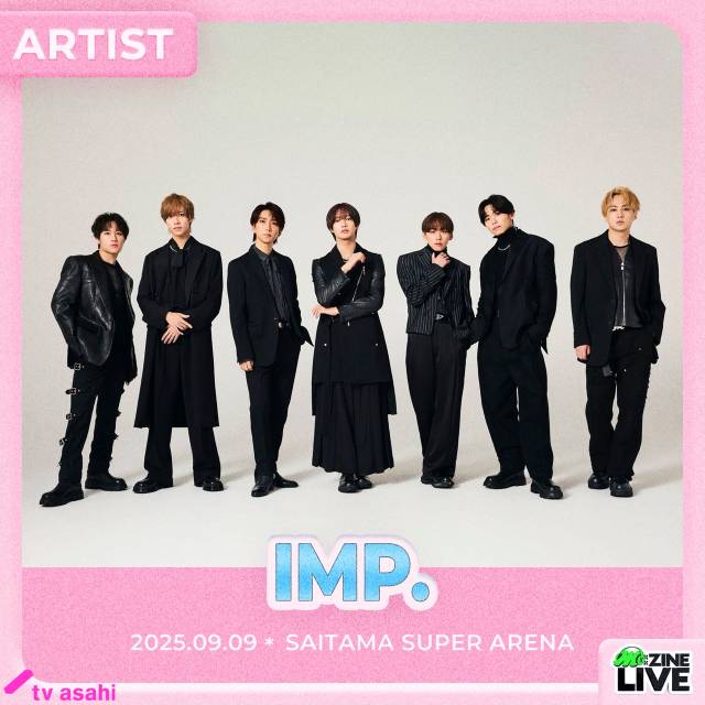 IMP.が「M:ZINE」初のイベント「M:ZINE LIVE」に参戦！