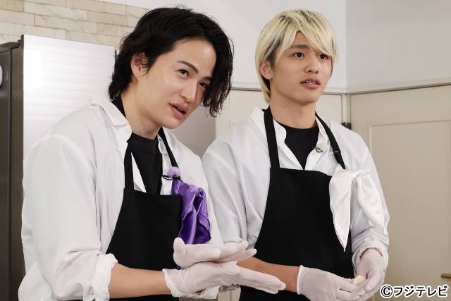 佐藤勝利企画「穴埋めクッキングマン」第2弾　timeleszが羽根付きギョーザ作りに挑戦
