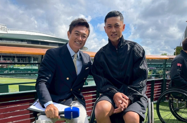 「ウィンブルドンテニス」優勝を目指す小田凱人＆上地結衣に石黒賢が迫る！