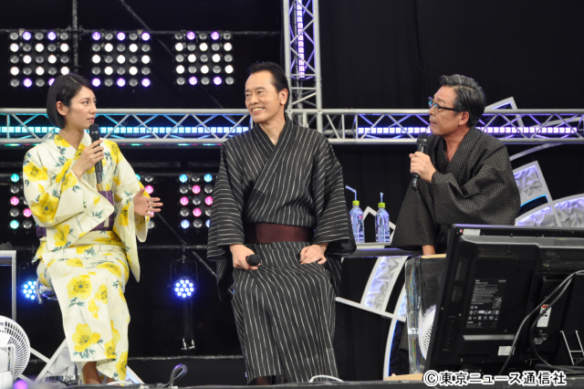 「大追跡 夏の大感謝祭」に豪華キャスト陣が浴衣で登場! 一同がお気に入りのシーンを紹介!