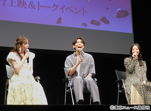 秋田汐梨＆影山拓也＆高田里穂「私の彼が姉の夫になった理由」イベントで“うそつきトーク”白熱
