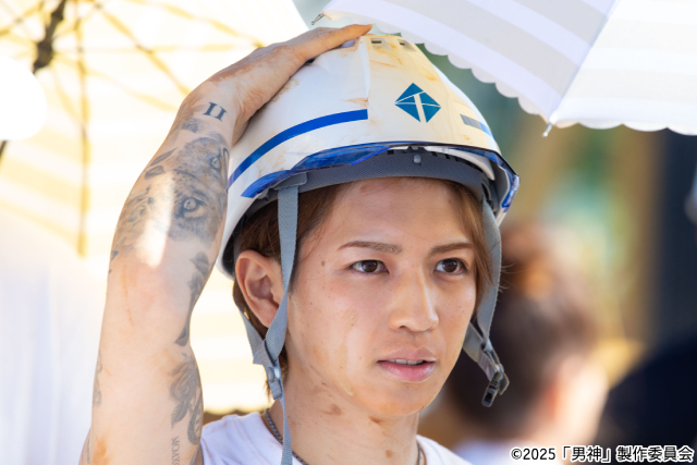 岩橋玄樹、英語も重機も操る“タフな男”を好演！　映画「男神」で魅せる新写真＆本編映像到着