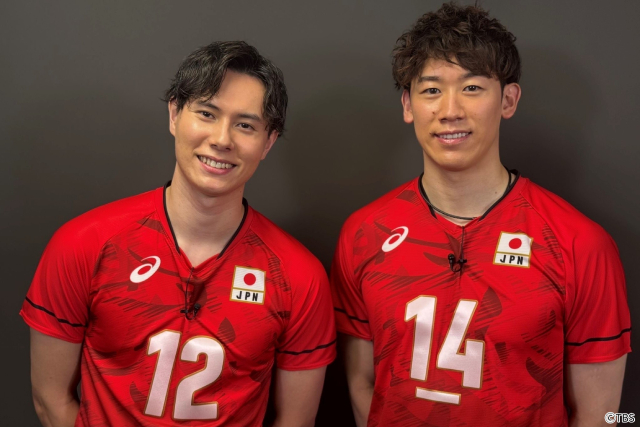 「世界バレー直前 男子強化試合」放送決定！　石川祐希＆髙橋藍が意気込み語る