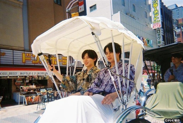 元タイプロの西山智樹＆前田大輔が「山里亮太の愛情ナレーション」で街ブラに挑戦