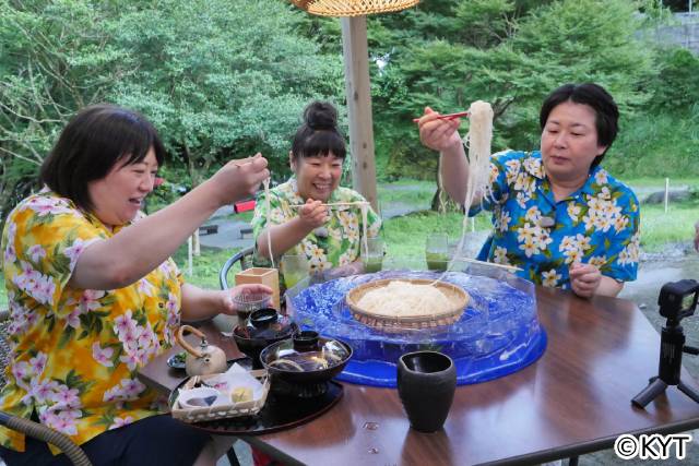 森三中が鹿児島を満喫する第3弾。好きなものを好きなだけ食べる自由旅！
