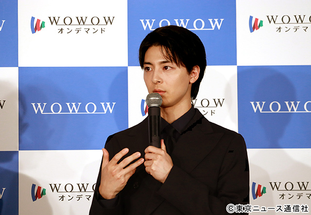 吉岡秀隆の“おちゃめな一言”に高杉真宙が思わず笑顔「連続ドラマW 夜の道標」完成報告会