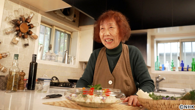 元気な86歳・ハーブ料理の第一人者“ノンナさん”の半生をテレビ初取材「ノンナさんの魔法の庭」