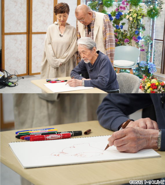 「鶴瓶ちゃんとサワコちゃん」91歳現役イラストレーター・宇野亞喜良の創作人生と転機