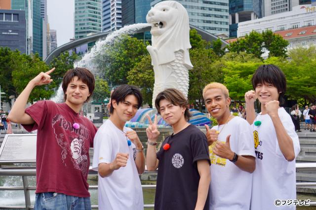 「Aぇ! groupのQ&Aぇ!」初回はシンガポールへ！　スタイリッシュなポスターも公開