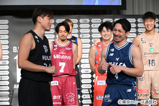 10月3日開幕のBリーグ新シーズン！　B1全クラブ選手の意気込み＆フォトレポート！