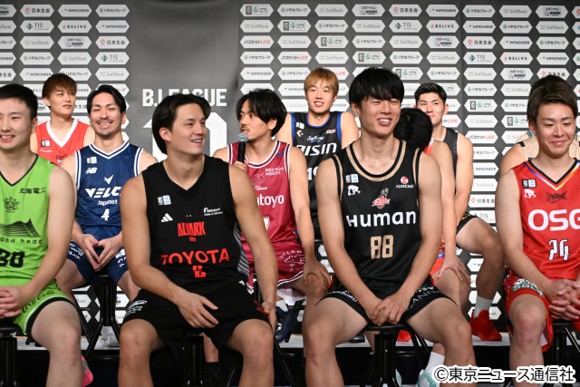 10月3日開幕のBリーグ新シーズン！　B1全クラブ選手の意気込み＆フォトレポート！