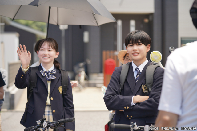 長尾謙杜×山田杏奈「恋に至る病」笑顔あふれるメーキング写真公開＆YouTube特番配信決定！