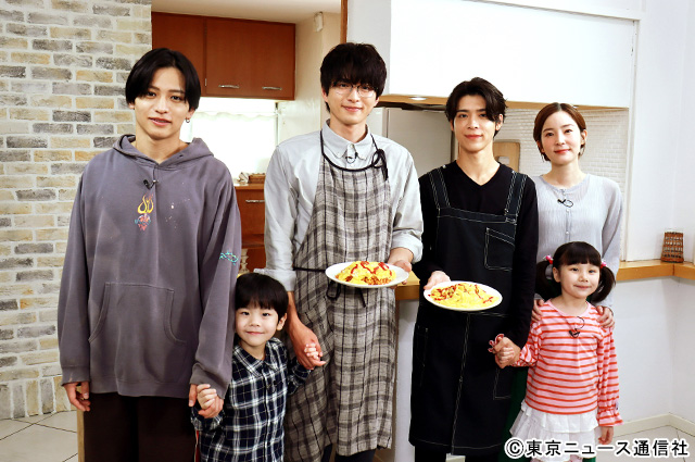 松島聡＆白洲迅が囲み取材でオムライス作り！「パパと親父のウチご飯」猪俣周杜との絆も明らかに