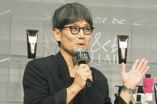 佐久間大介＆川口春奈「ツルツルすぎてやばい」ヘアケア新商品で美髪をアピール！