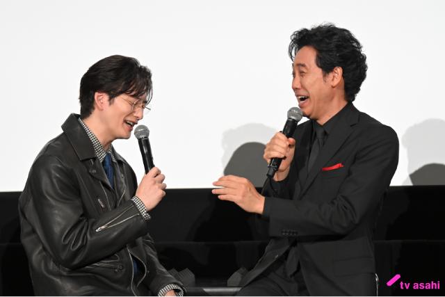 大泉洋がモノマネで岡田将生を翻弄!?「ちょっとだけエスパー」制作発表会で北村匠海も爆笑