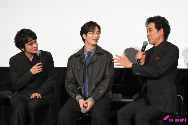 大泉洋がモノマネで岡田将生を翻弄!?「ちょっとだけエスパー」制作発表会で北村匠海も爆笑
