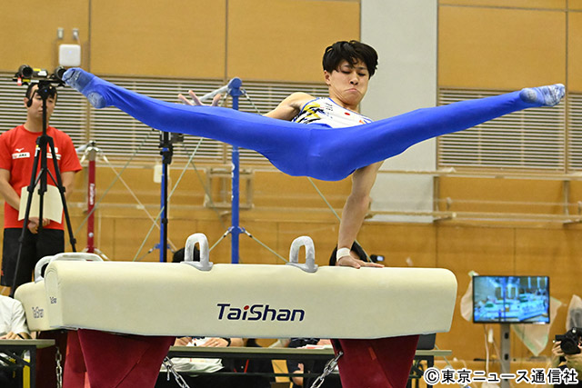 「世界体操」ついに開幕！　橋本大輝、岡慎之助ら体操男子の公開試技会密着レポート