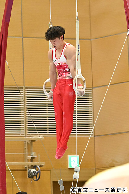 「世界体操」ついに開幕！　橋本大輝、岡慎之助ら体操男子の公開試技会密着レポート