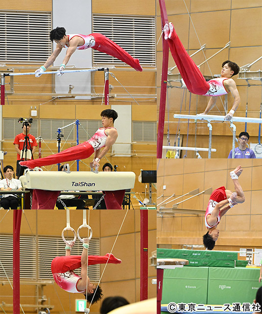 「世界体操」ついに開幕！　橋本大輝、岡慎之助ら体操男子の公開試技会密着レポート