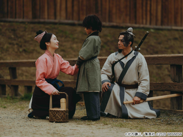 満島真之介が正義の武人、波瑠が慈愛の母で出演！「北方謙三 水滸伝」2026年2月15日始動