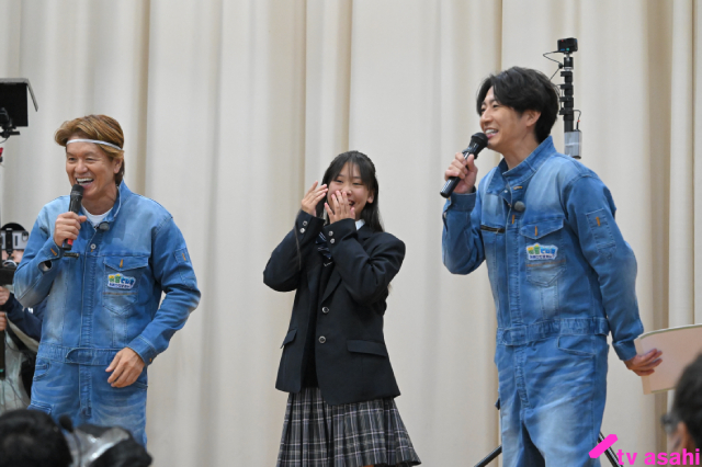 本日初回の「相葉ヒロミのお困りですカー？」ヒロミ＆相葉が中学校をサプライズ訪問！