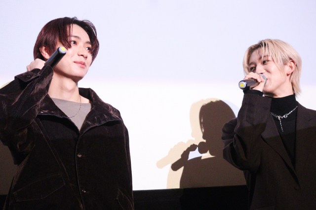 「セラピーゲーム」NAOYA＆冨田侑暉がキスシーンの裏話披露「思わず後ろずさって…」
