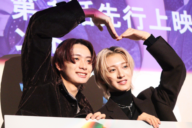 「セラピーゲーム」NAOYA＆冨田侑暉がキスシーンの裏話披露「思わず後ろずさって…」