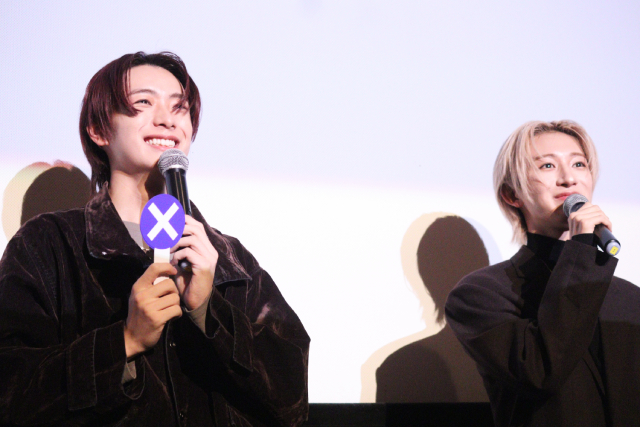 「セラピーゲーム」NAOYA＆冨田侑暉がキスシーンの裏話披露「思わず後ろずさって…」