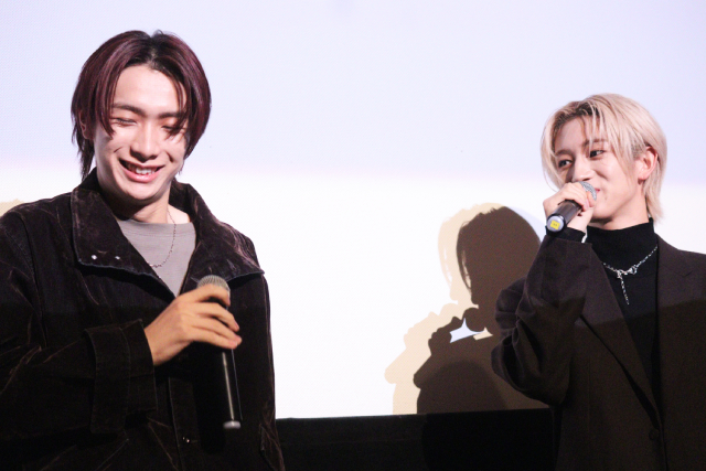「セラピーゲーム」NAOYA＆冨田侑暉がキスシーンの裏話披露「思わず後ろずさって…」