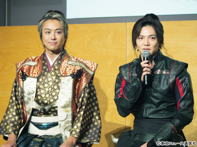 TAKAHIROが6年ぶりに織田信長に！　佐藤大樹らが取材会で語る「仮面の忍者 赤影」の魅力