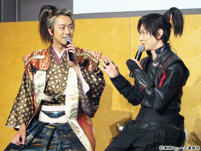 TAKAHIROが6年ぶりに織田信長に！　佐藤大樹らが取材会で語る「仮面の忍者 赤影」の魅力