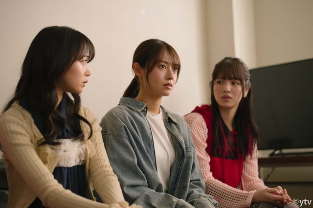 増田貴久が田辺桃子、横田真悠、林芽亜里の3ショット撮影「推しの殺人」第5話で関係に亀裂!?