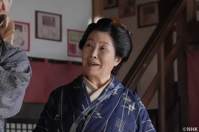 「おトキちゃん(髙石あかり)は、まるで自分の子」旅館の女将役・池谷のぶえが語る「ばけばけ」