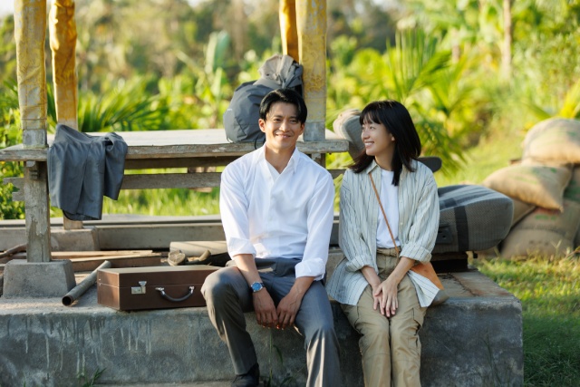 小栗旬×ハン・ヒョジュ、赤西仁×中村ゆり「匿名の恋人たち」の初公開オフショット大放出