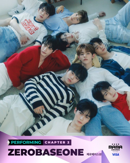 K-POP「2025 MAMA AWARDS」TELASA生配信を記念してファン投票企画が開始！