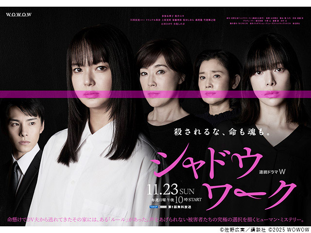 【2025年秋ドラマガイド】連続ドラマW シャドウワーク