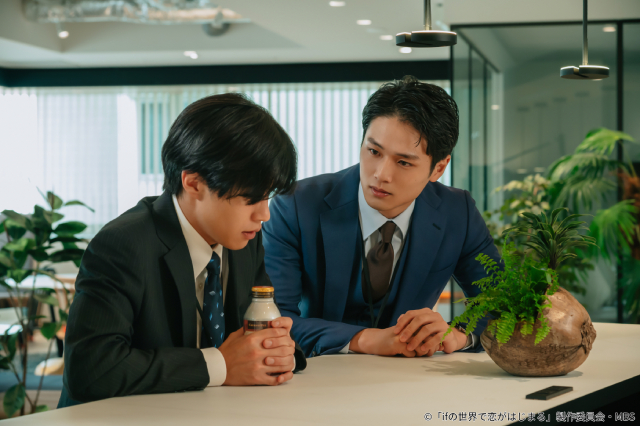 「ifの世界で恋がはじまる」Ｗ主演・醍醐虎汰朗＆中川大輔が名シーンの裏話明かす
