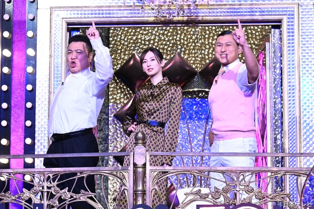 北川景子、山崎弘也×春日俊彰と“ブルゾン景子with B”結成!?「Golden SixTONES」で大暴れ