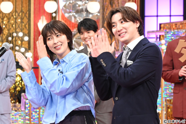 松たか子“こっから愛”爆発！　阿部サダヲ「男子校みたい」と笑顔　SixTONES新企画に参戦