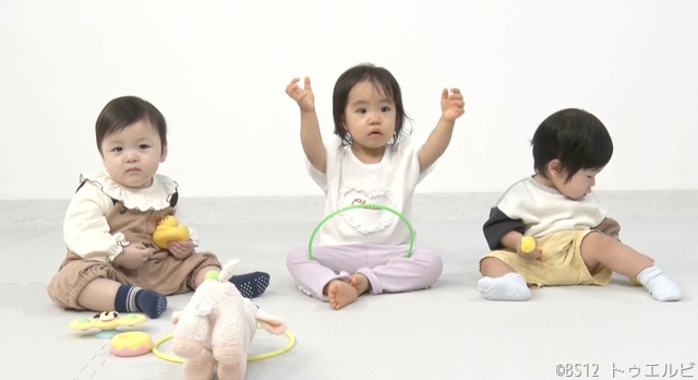 あの話題に興味津々!?　赤ちゃんの心の声が聞こえる「ベビアカ」BS12で放送開始