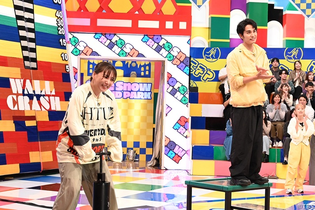 「それスノフレンドパーク」開幕！　妻夫木聡、岩本照、佐久間大介らが“デリソバ”で大苦戦!?