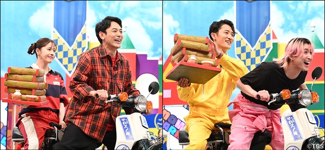 「それスノフレンドパーク」開幕！　妻夫木聡、岩本照、佐久間大介らが“デリソバ”で大苦戦!?