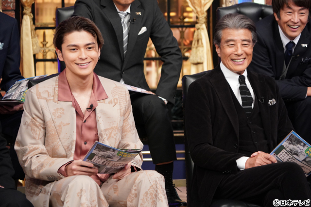 舘ひろし＆眞栄田郷敦の“恋バナ”公開!?「しゃべくり007」で“師弟コンビ”の半生に迫る