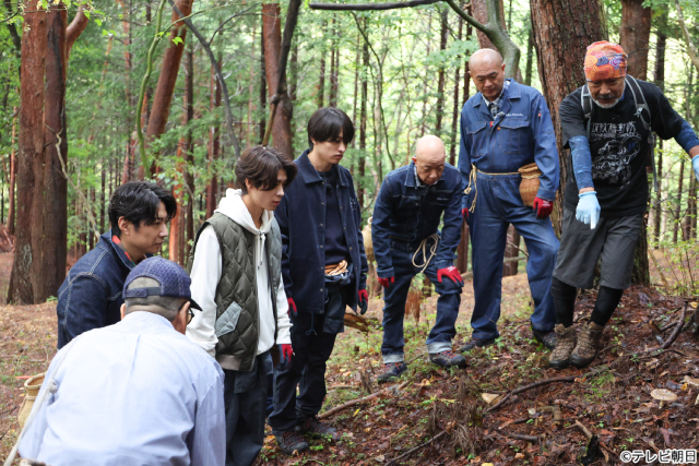 松島聡＆猪俣周杜が「相葉マナブ」初登場！　奇跡のマツタケで“持っている男”を証明!?