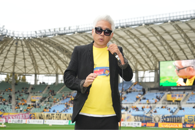 藤やん＆うれしー、ベガルタ仙台のイベントに登場。「ユアスタで水どうキャラバンを！」と意欲